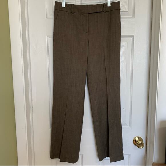 Ann Taylor Petite Signature Herringbone Trousers - Picture 1 of 7